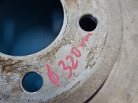 Tarcze hamulcowe tył klocki BMW X5 E70 3.0d