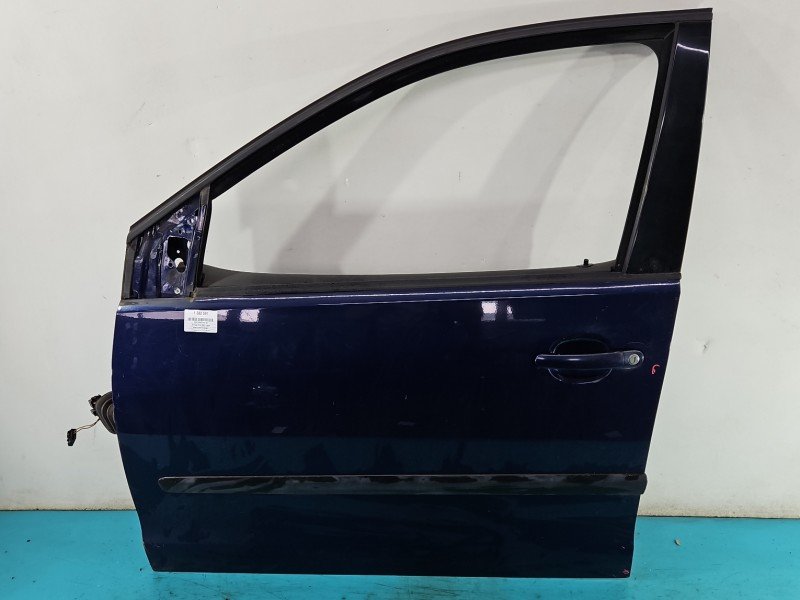 DRZWI PRZÓD LEWE KIEROWCY Vw Polo IV 9N 5d granatowy LB5N