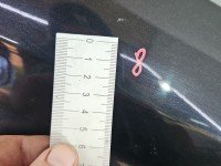 Błotnik przód prawy Opel Tigra B czarny 2HU