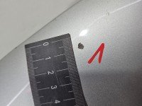 Maska przednia Dacia Sandero II 12-20 srebrny TED69
