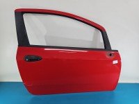 DRZWI PRZÓD PRAWE PASAŻERA Fiat Grande Punto 3d czerwony