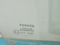 Szyba drzwi przód prawa Toyota Corolla E16 E18 13- sedan