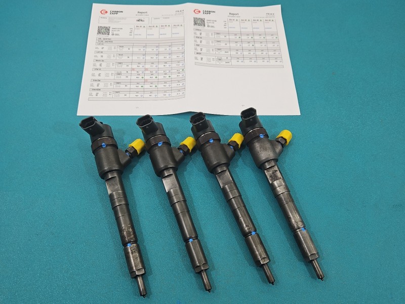 TESTOWANY Wtryskiwacz komplet Opel Astra III H 0445110183 1.3 cdti