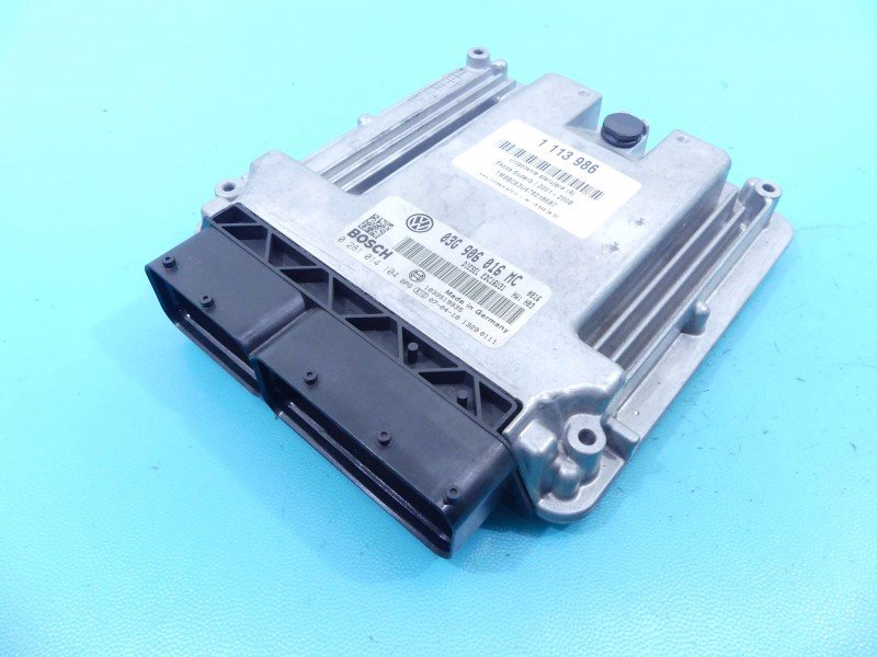 Komputer Sterownik silnika 0281014104, 03G906016MC Skoda Superb I 1.9 tdi