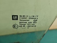 Szyba drzwi przód lewa Opel Astra II G