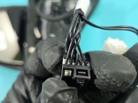 Lusterko prawe Mercedes W212 czarny 197 europa