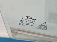 Szyba drzwi przód prawa pasażera Kia Rio IV 16-23 Producent części: KIA, HB 5D 20-23 HB