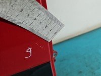 Drzwi tył prawe Hyundai I10 I HB 5d czerwony H4