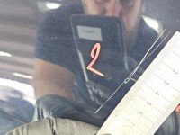 Błotnik przód prawy Honda Civic VIII UFO czarny B92P