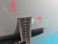 Drzwi tył lewe Renault Scenic II HB 5d TED69