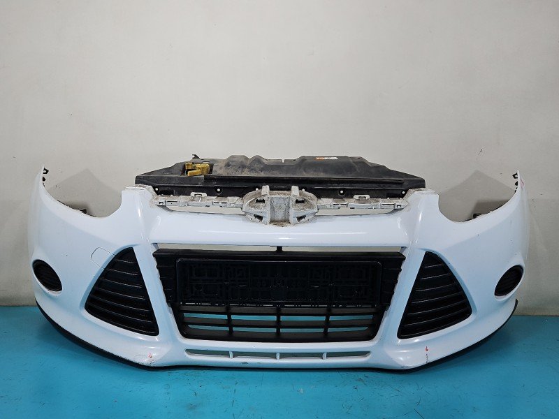 Zderzak przód Ford Focus Mk3 biały 5B