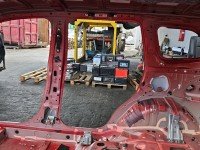 Próg prawy SŁUPEK ŚRODKOWY B Mitsubishi Outlander III 12- HB 5d Bordowy P62