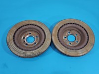 Tarcze hamulcowe tył klocki Mercedes GL II X166 4.7 V8 278928