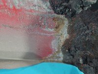 Błotnik przód lewy Hyundai I30 I 07-12 czerwony SHINE RED JA