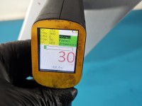 Błotnik przód prawy Kia Carens III 06-13 srebrny 7S