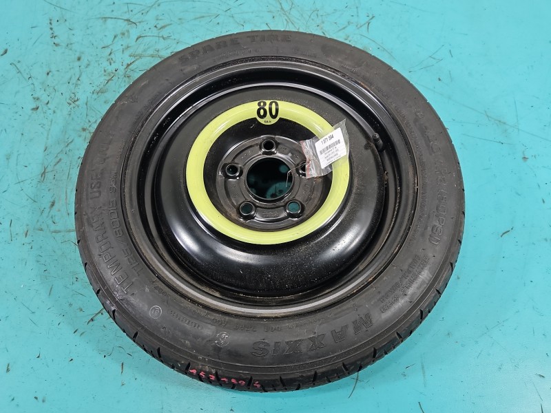 Koło zapasowe 15" dojazdowe dojazdówka Hyundai I30 II 12-16 5x114.3, Maxxis, 125 mm, Profil opony: 80, Waga produktu z...