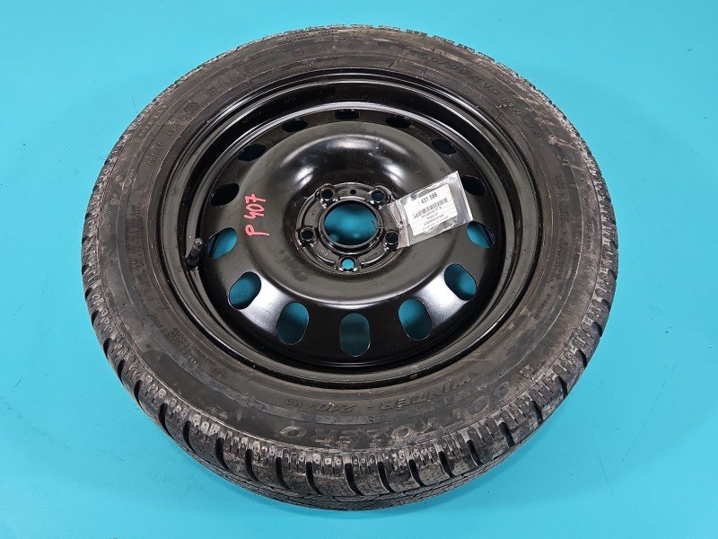 Koło zapasowe 16" dojazdowe dojazdówka Peugeot 407 Rozstaw śrub: 5x108, Pirelli, 205 mm, Profil opony: 55, PIRELLI... Koło zapasowe 16" dojazdowe dojazdówka Peugeot 407 Rozstaw śrub: 5x108, Pirelli, 205 mm, Profil opony: 55, PIRELLI...