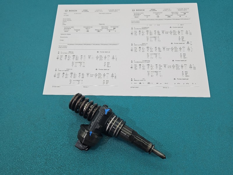 testowany Pompowtryskiwacz 0414720215, 038130073AG 1.9 tdi