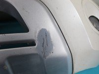 Zderzak przód Renault Koleos biały