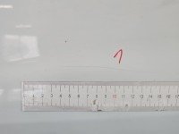 Drzwi przód lewe Renault Clio III 3d biały ov369