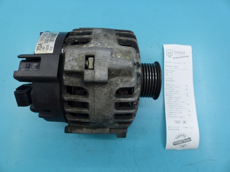 TEST Alternator Skoda Fabia I 03D903025H, 2542747B 1.2 6V