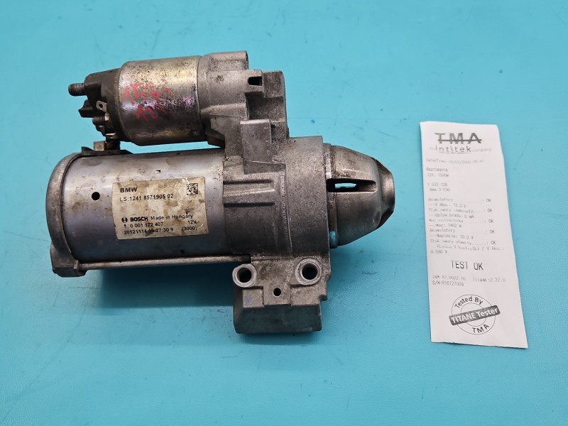 TEST Rozrusznik bmw F30 2.0d 0001172407