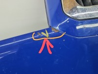 Maska przednia Skoda Octavia I niebieski