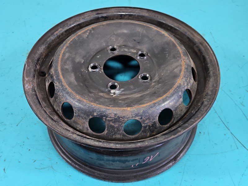 Felga stalowa 16" Renault Master III 10-19 6,5J 16 ET66 5X130 KOROZJA Felga stalowa 16" Renault Master III 10-19 6,5J 16 ET66 5X130 KOROZJA