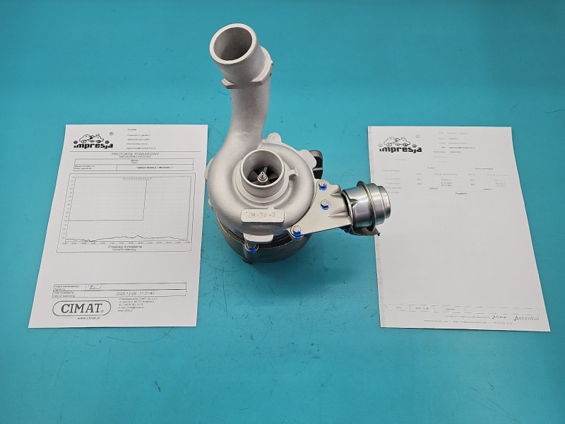 Turbosprężarka Regenerowana Renault Megane II 708639-2, 7701474960, 8200110519 1.9 dci 120KM