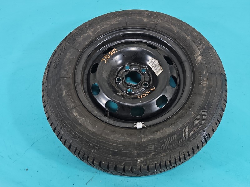 Koło zapasowe 14" dojazdowe dojazdówka Vw Golf IV Rozstaw śrub: 5x100, Goodyear, 175 mm, Profil opony: 80, Rok produkcji...