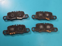 Tarcze hamulcowe tył klocki Porsche Panamera I 970 3.0 v6 (CWD)