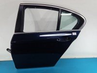 Drzwi tył lewe Bmw f10 f11 sedan 4d A89 Imperialblau Brillanteffekt Metallic