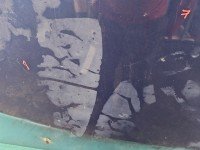 Maska przednia Kia Magentis I 00-05 granatowy