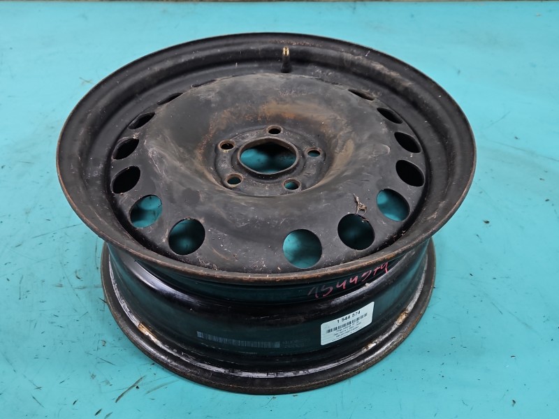 Felga stalowa 16" Opel Vectra C Szerokość felgi: 6.5", Rozstaw śrub: 5x110, Odsadzenie (ET): 37, Producent felg: OPEL,...