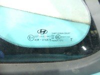 Szyba karoseryjna tył lewa Hyundai I30 III 16- HB