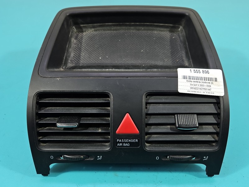 Kratka nawiewu środkowa Vw Golf V 1K0819743B EUROPA