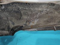 Błotnik przód prawy Toyota Corolla Verso I beżowy