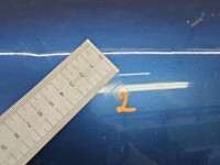 Maska przednia Audi A4 B7 niebieski