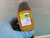 Drzwi przód lewe Toyota Yaris I 5d srebrny 1E7