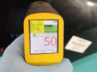 Błotnik przód prawy Skoda Roomster czarny LF9R