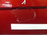 DRZWI PRZÓD LEWE KIEROWCY Chevrolet Aveo T250 3d czerwony 06U