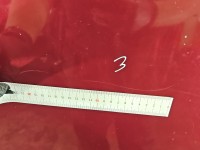 Maska przednia Toyota Carina E bordowy 3L3