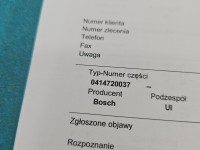 testowany Pompowtryskiwacz 0414720037, 038130073AJ 1.9 tdi