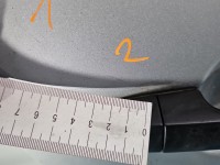 Drzwi tył prawe Hyundai I30 I 07-12 HB 5d srebrny 2R