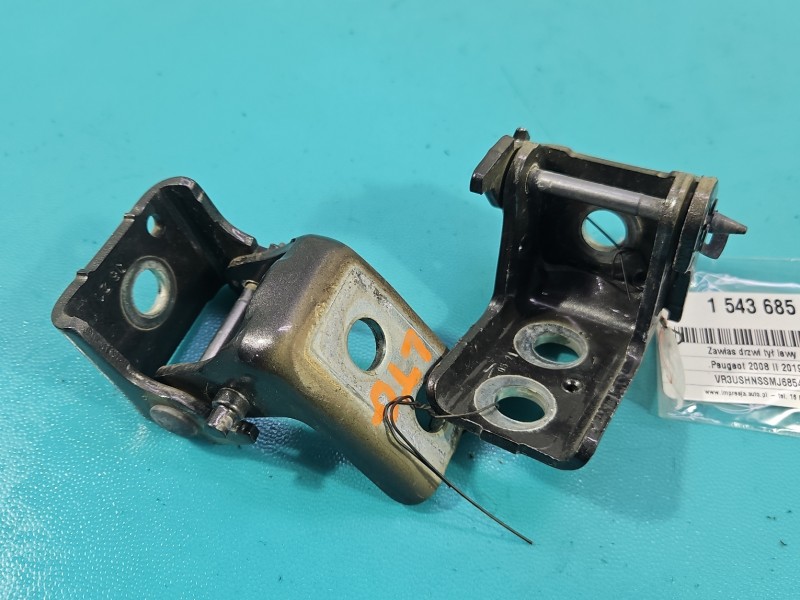 Zawias drzwi tył lewy Peugeot 2008 II