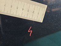 Drzwi przód prawe Citroen C5 II X7 4d granatowy KGNC