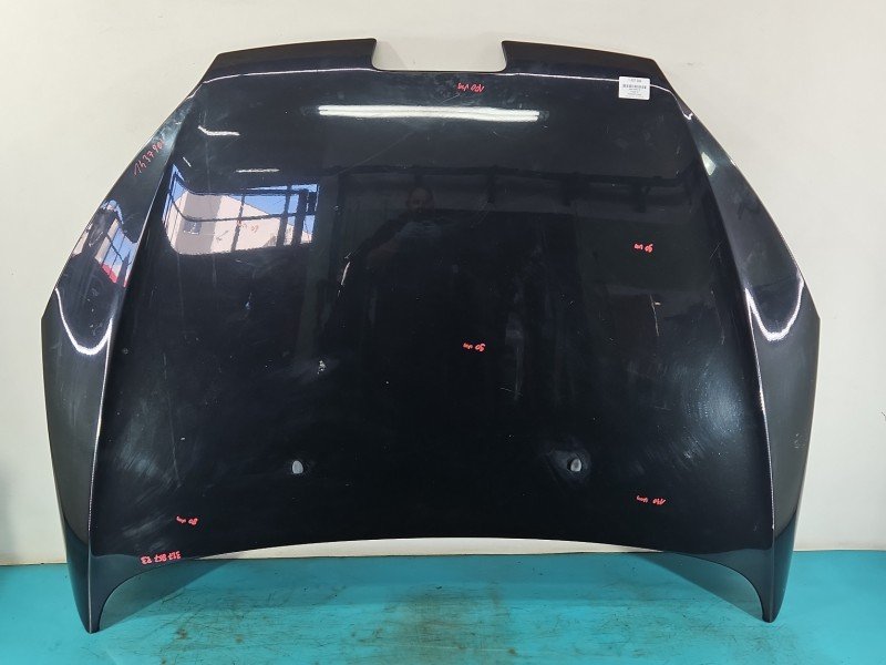 Maska przednia Peugeot 407 czarny EXL