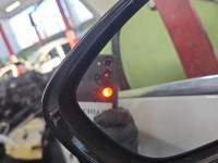 Lusterko lewe Citroen DS4 11-15 elektryczny, Europejska, Kod lakieru: KWE, Składane elektrycznie, 9+8pin europa
