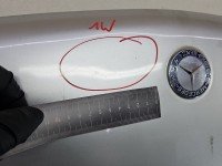 Maska przednia Mercedes ML W164 srebrny C775