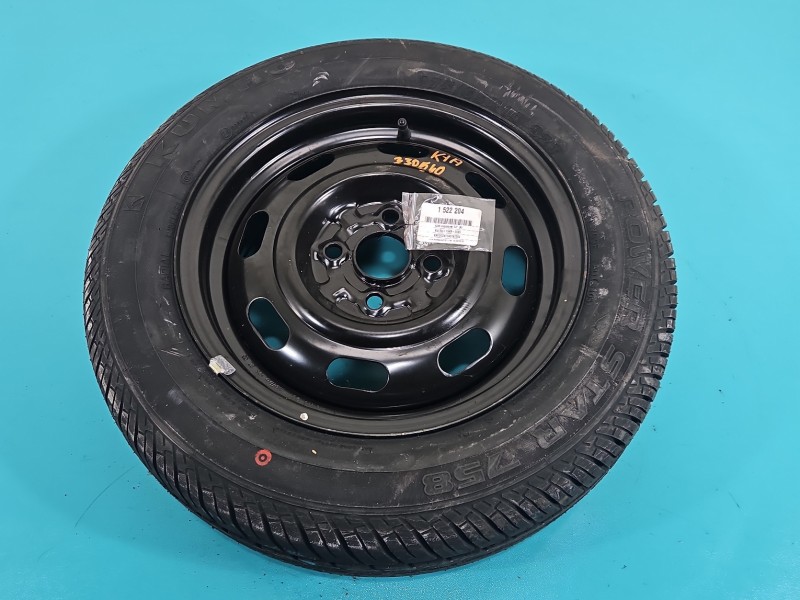Koło zapasowe 14" dojazdowe dojazdówka Kia Rio I Rozstaw śrub: 4x98, Marka: Kumho, KIR1522204, KUMHO 175/65